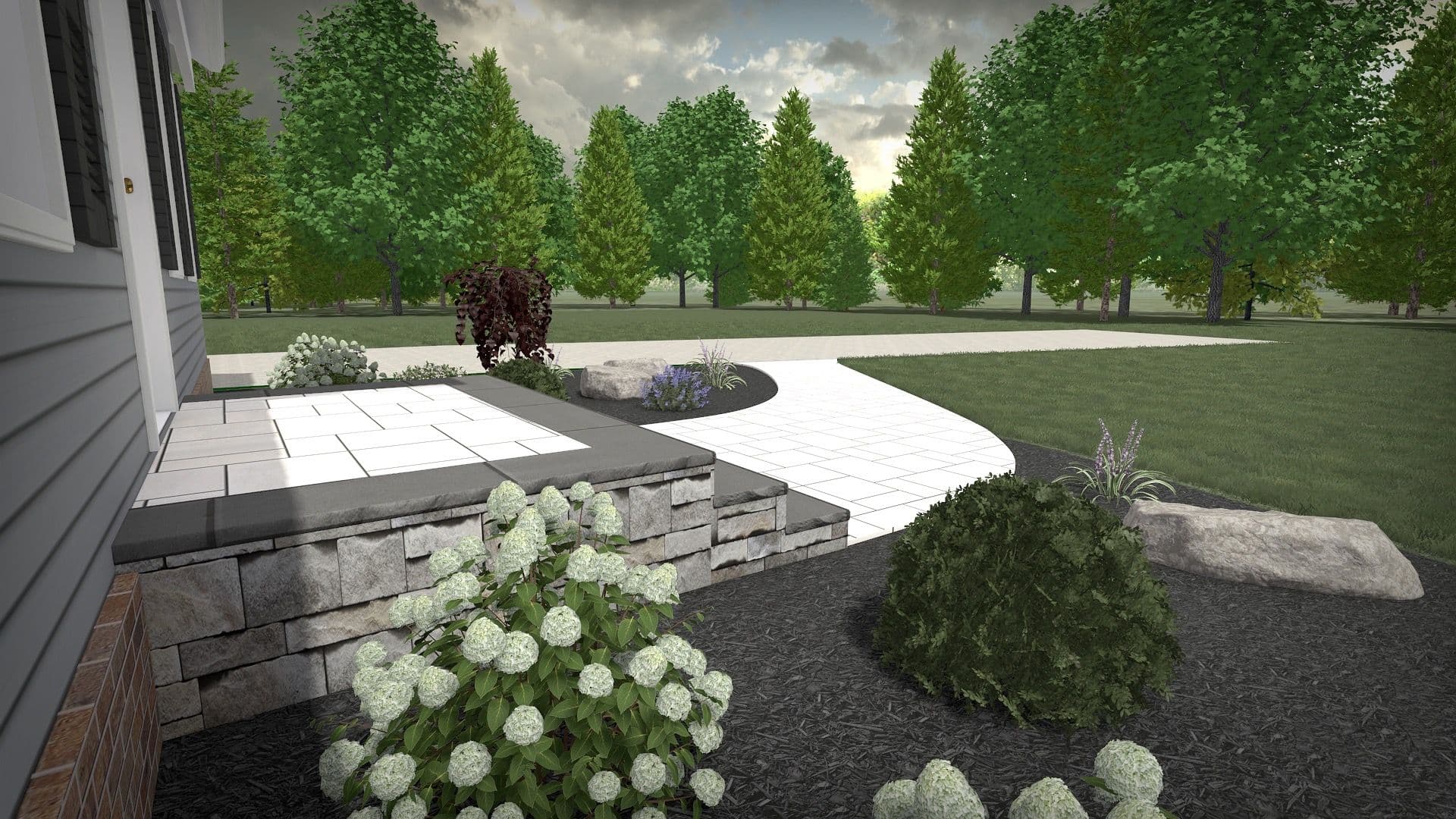 Gallery photos for See Your Yard Before We Break Ground with 3D Design: Image #3
