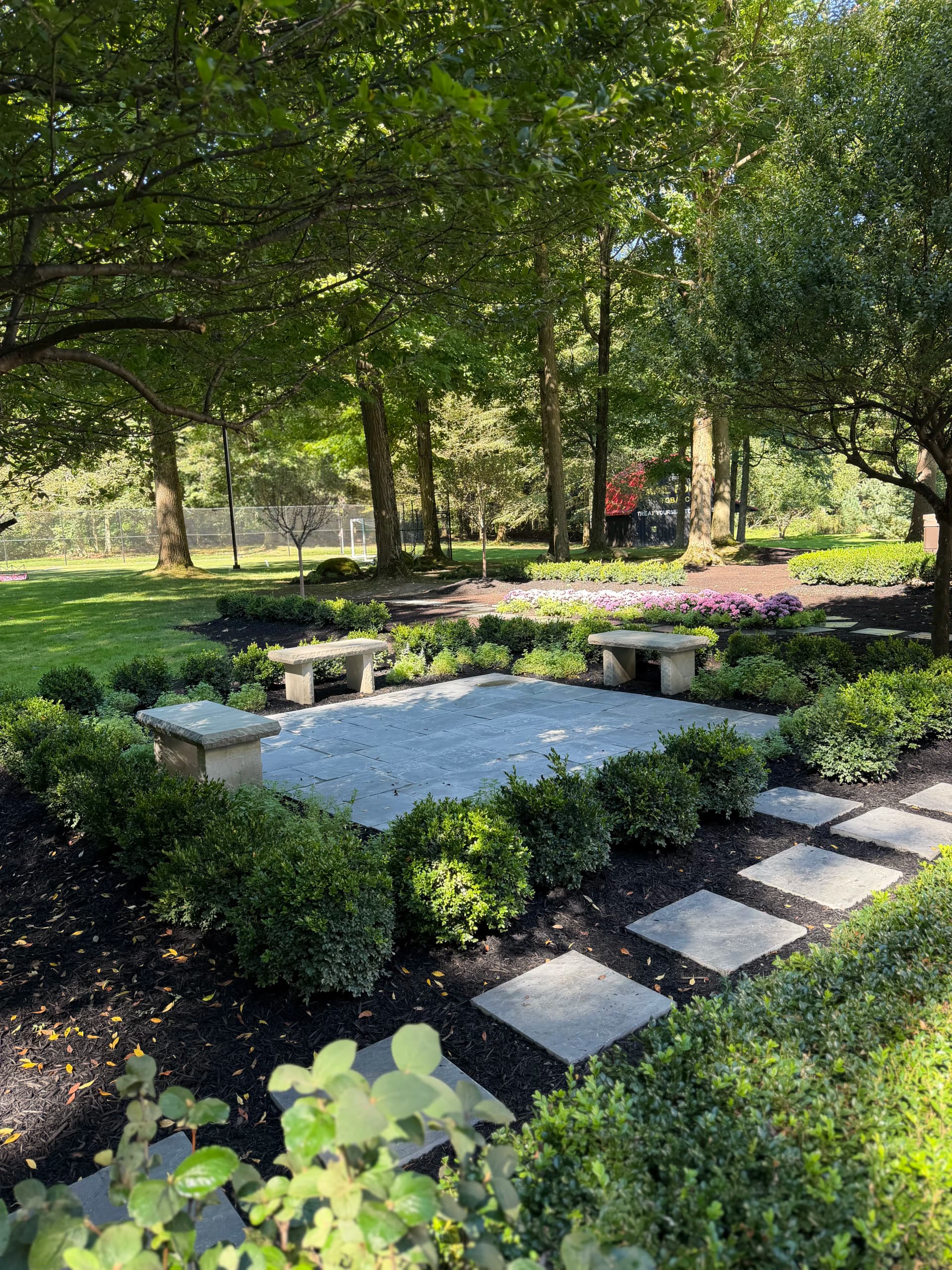 Gallery photos for Bluestone Patio and Formal Garden Built From the Ground Up: Image #1