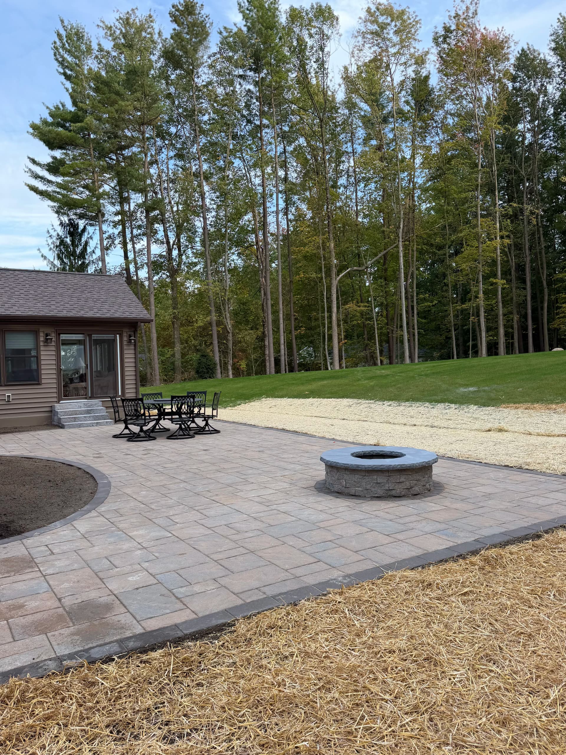 Gallery photos for Backyard Patio and Gas Fire Pit Built to Last: Image #3