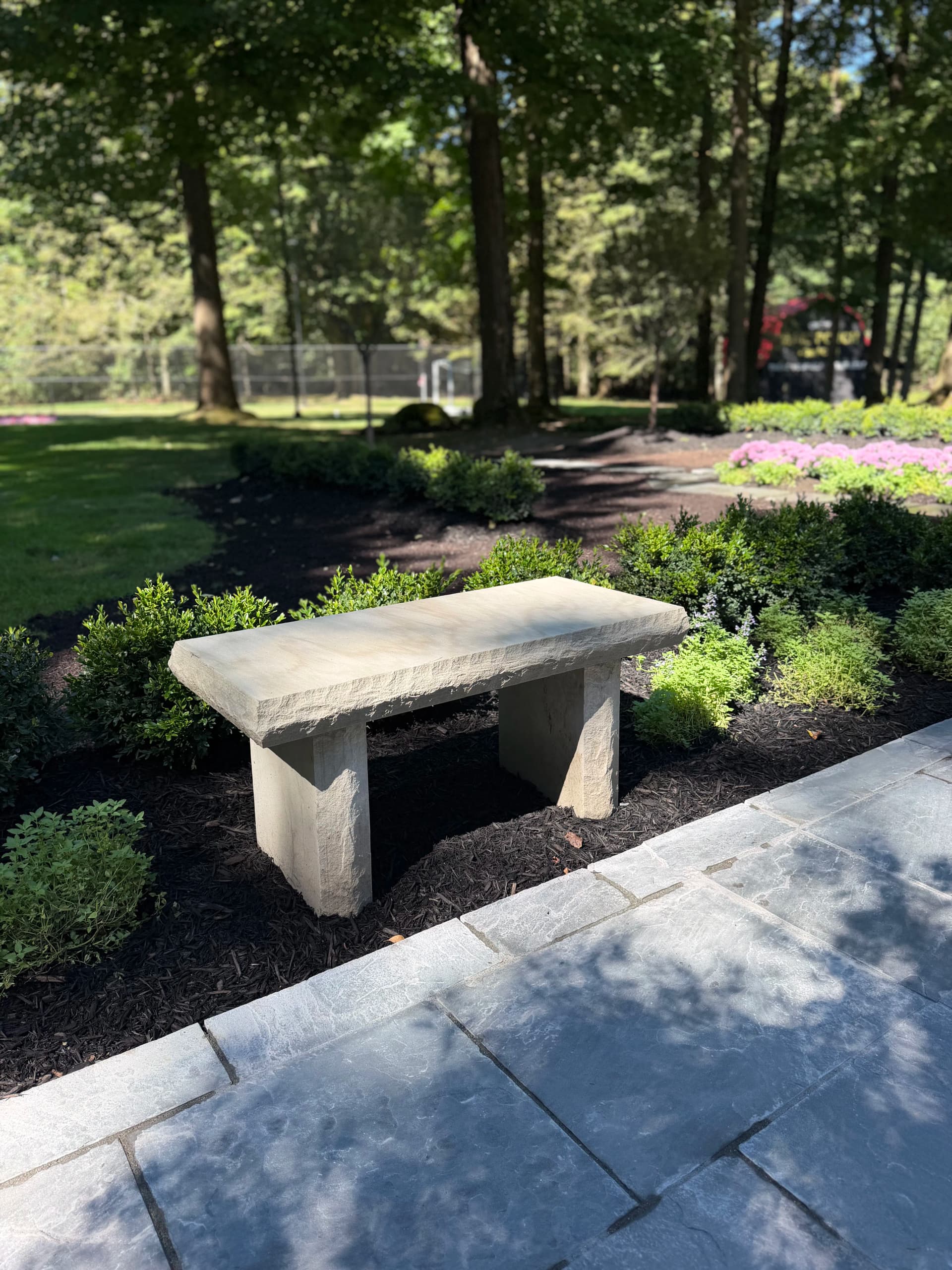 Gallery photos for Bluestone Patio and Formal Garden Built From the Ground Up: Image #2