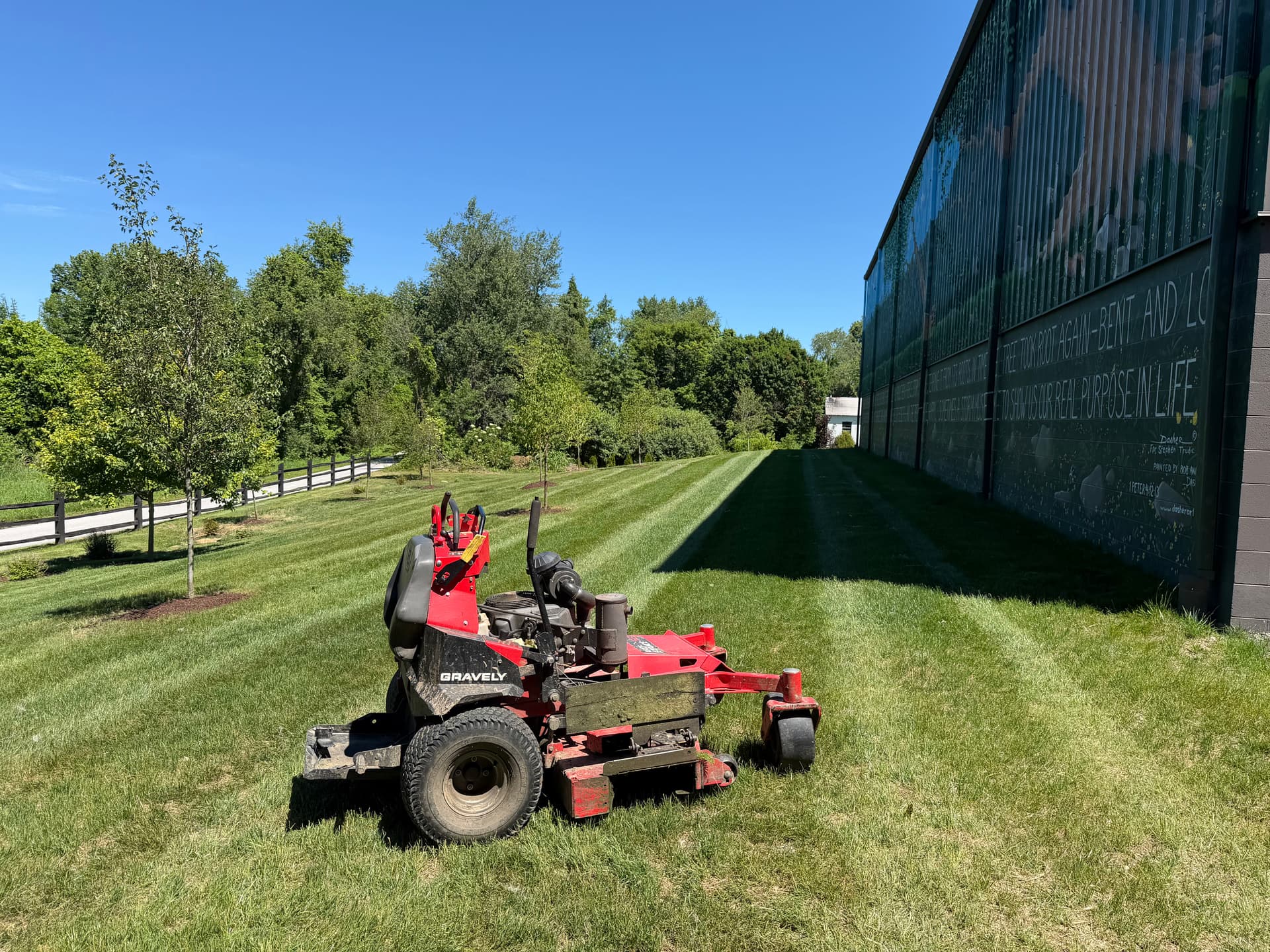 Gallery photos for Weekly Commercial Lawn Maintenance at Hardwood Lumber Company: Image #3