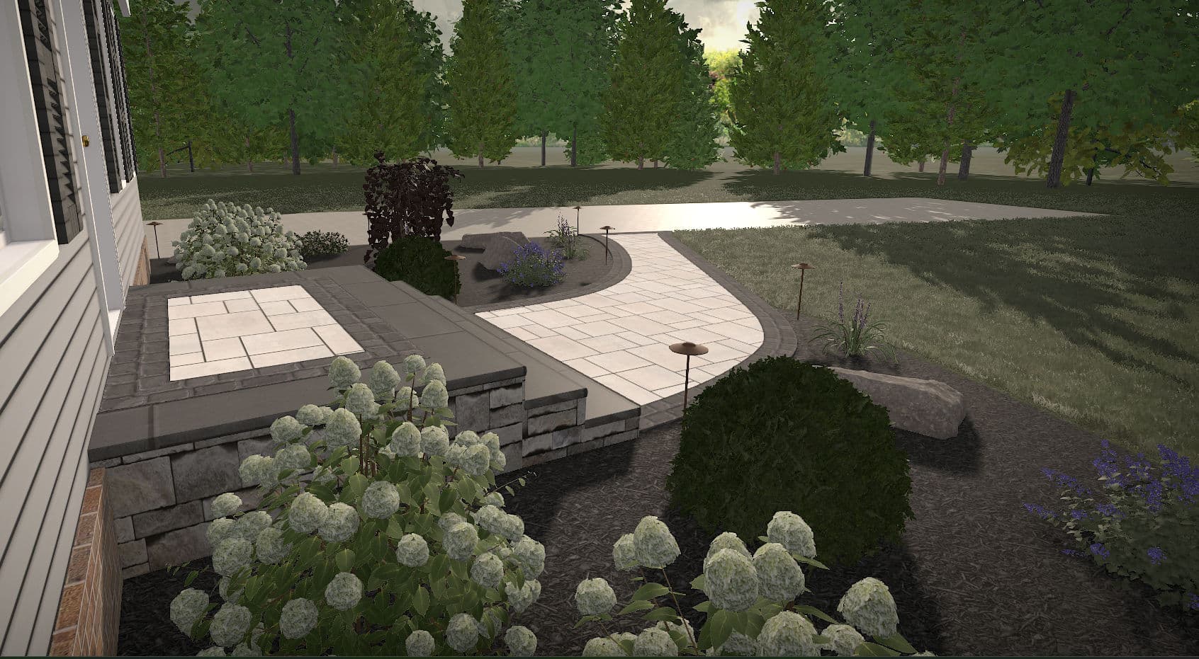 Gallery photos for See Your Yard Before We Break Ground with 3D Design: Image #2