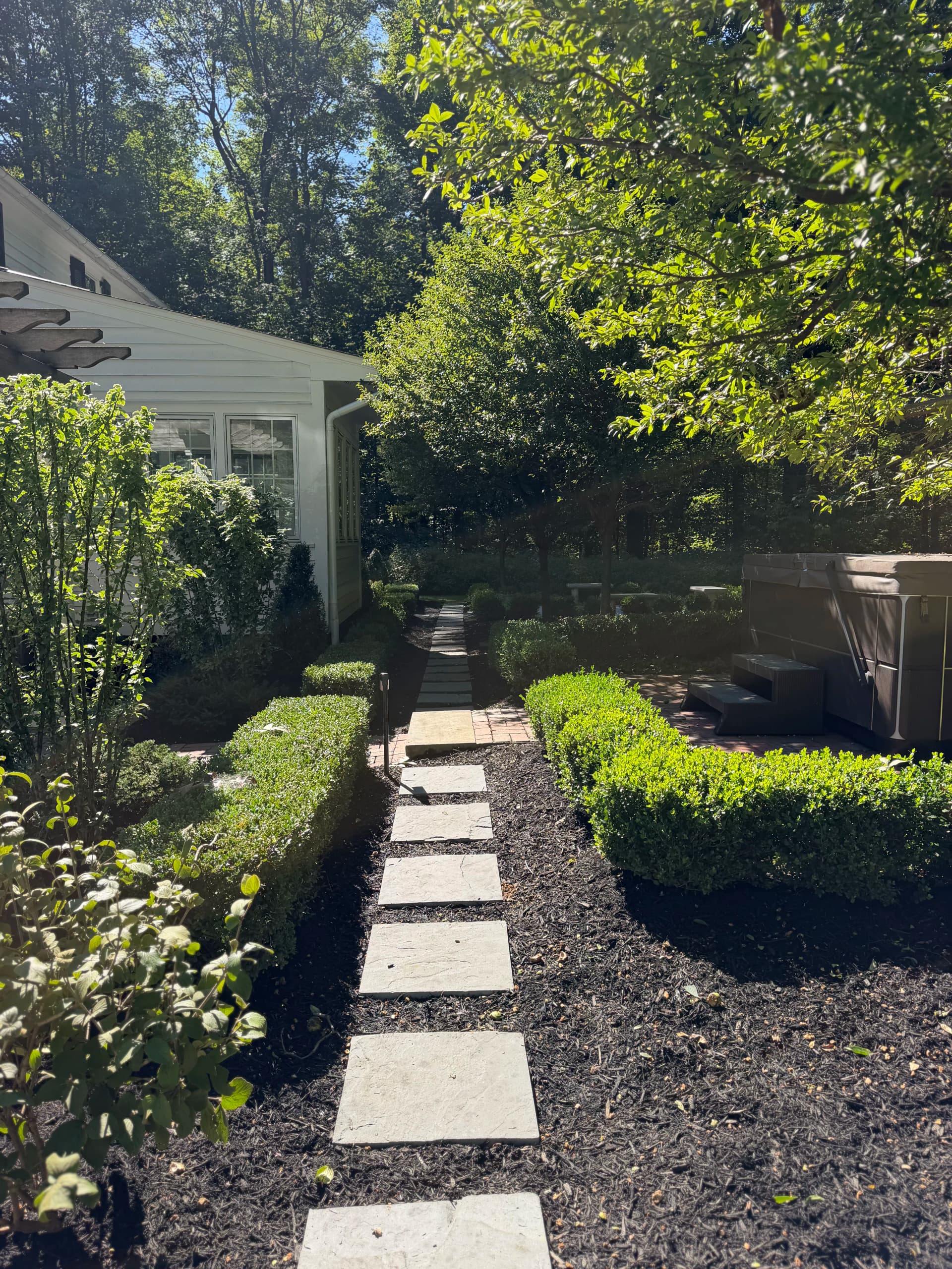 Gallery photos for Bluestone Patio and Formal Garden Built From the Ground Up: Image #5